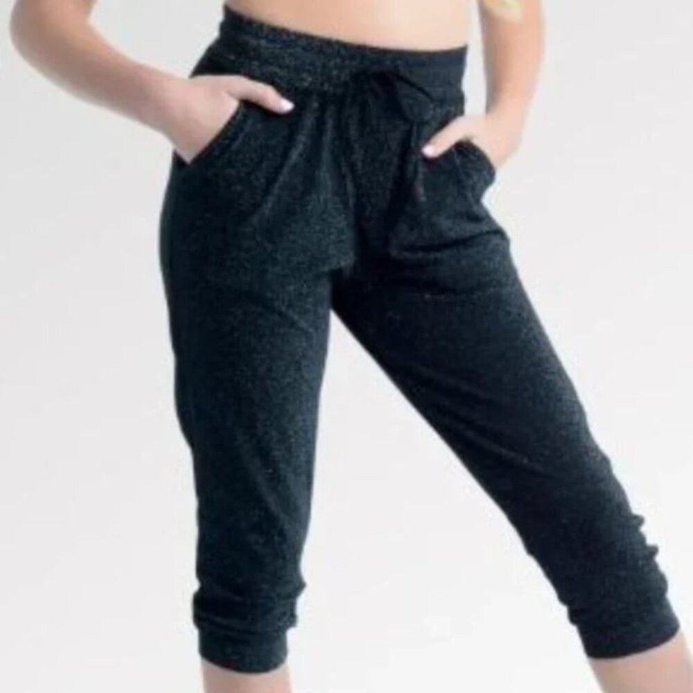 Kids Sparkle Jogger Pants * Danznmotion * Size: Medium Child (8/10)